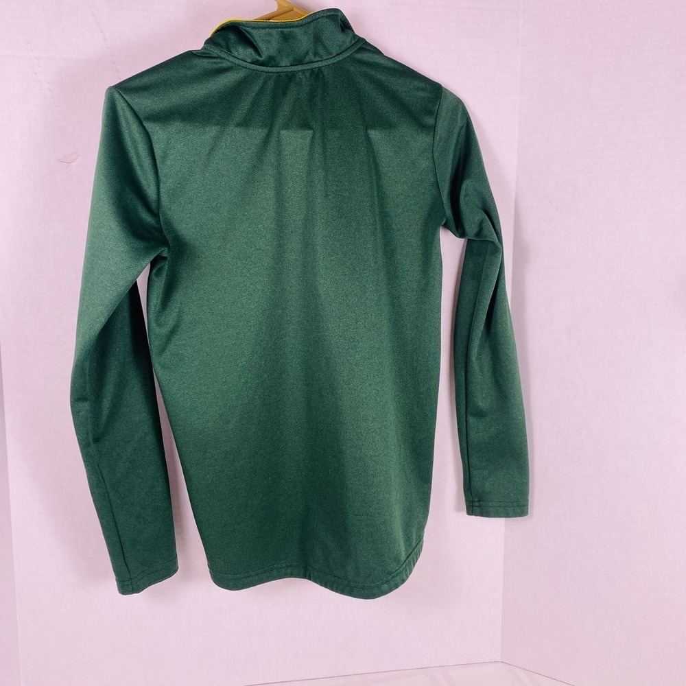 NFL Green Bay Packers Youth M (10/12) Green 1/4 Zip Pullover long sleeve - Picture 2 of 6